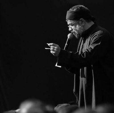 محمود کریمی پای علی ضریح تو گرم طواف شد